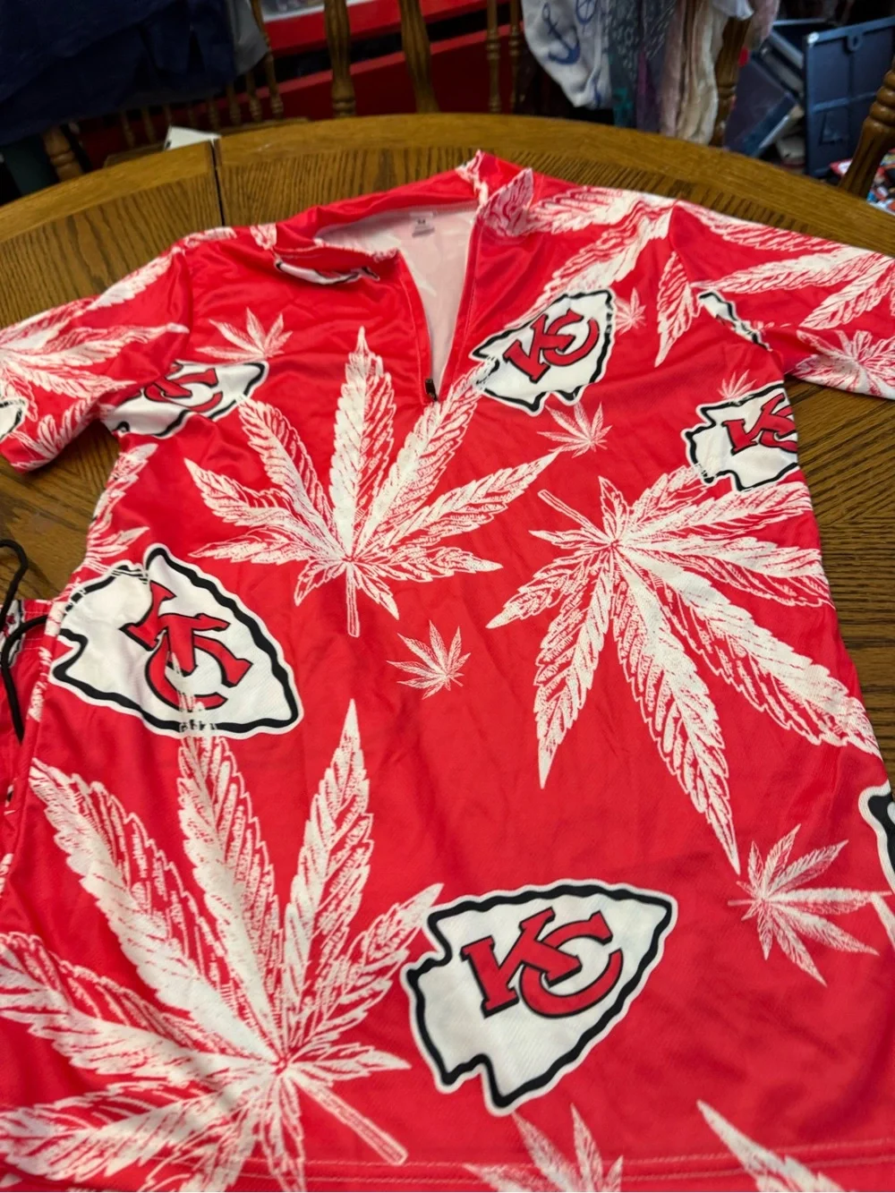 Kansas City Chiefs Red Swim Set